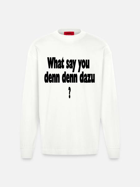 Wassager - Heavyweight Oversized Organic Langarmshirt Made in EU - OFF WHITE