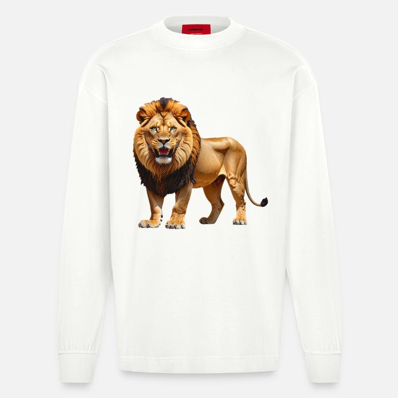 Loewe - Heavyweight Oversized Organic Langarmshirt Made in EU - OFF WHITE