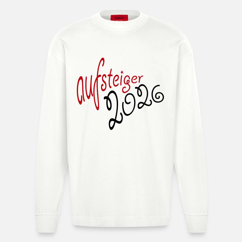 Promu Promotion 2026 - Manches longues bio épais oversize fabriqué en UE - OFF WHITE