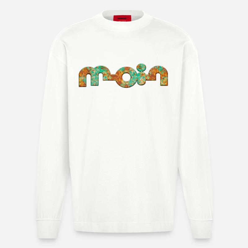 Moin - Heavyweight Oversized Organic Langarmshirt Made in EU - OFF WHITE