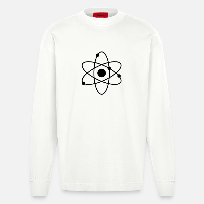 Atom - Heavyweight Oversized Organic Longsleeve Shirt Made in EU - OFF WHITE