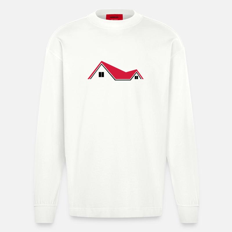 Haus - Heavyweight Oversized Organic Langarmshirt Made in EU - OFF WHITE