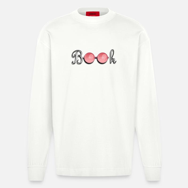 book - Manches longues bio épais oversize fabriqué en UE - OFF WHITE