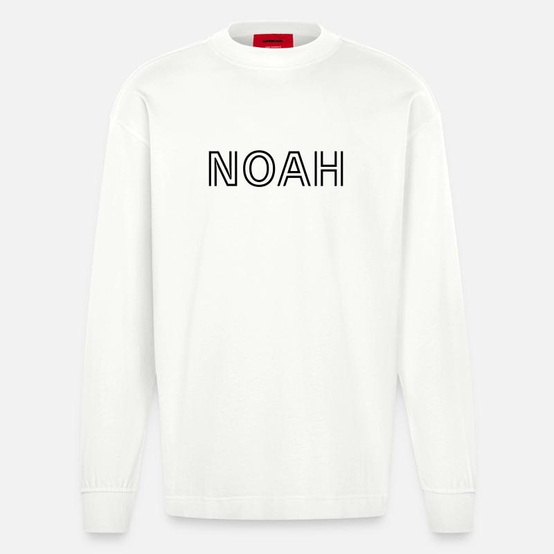 Noah - Heavyweight Oversized Organic Langarmshirt Made in EU - OFF WHITE