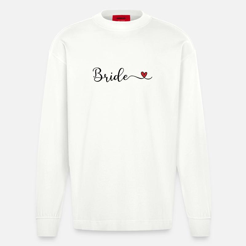 Braut - Heavyweight Oversized Organic Langarmshirt Made in EU - OFF WHITE