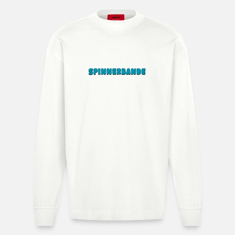 Spinnerbande - Heavyweight Oversized Organic Langarmshirt Made in EU - OFF WHITE