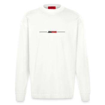 JGA 2026 - Heavyweight Oversized Organic Longsleeve Shirt Made in EU - OFF WHITE - Front