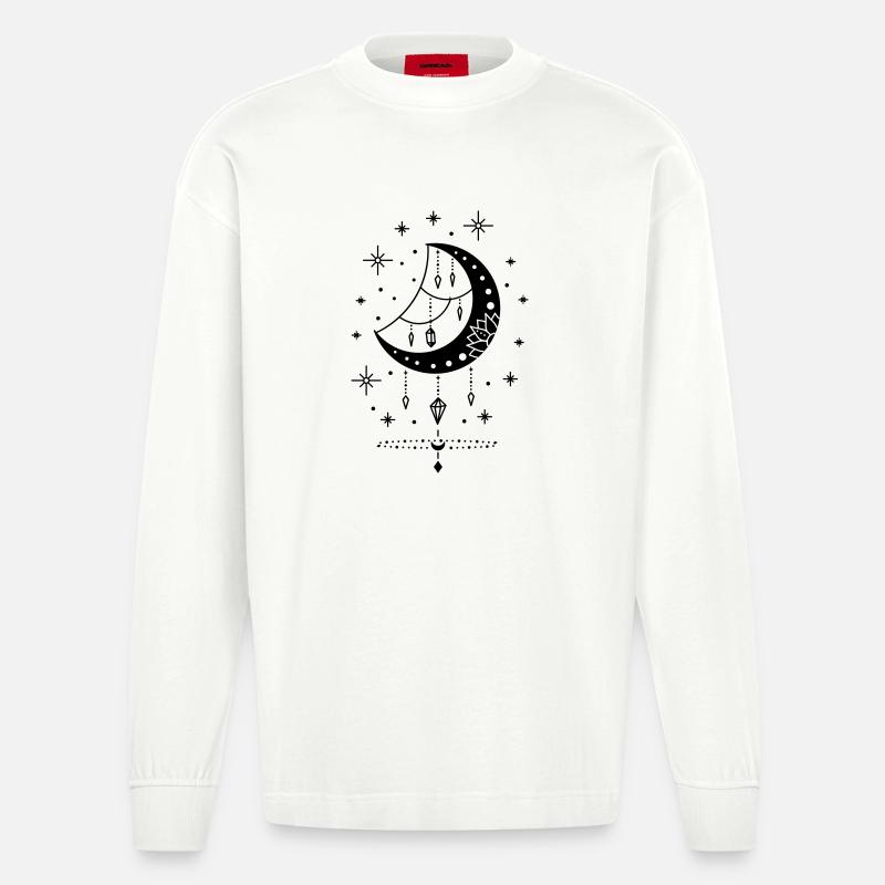 Tarock - Heavyweight Oversized Organic Langarmshirt Made in EU - OFF WHITE
