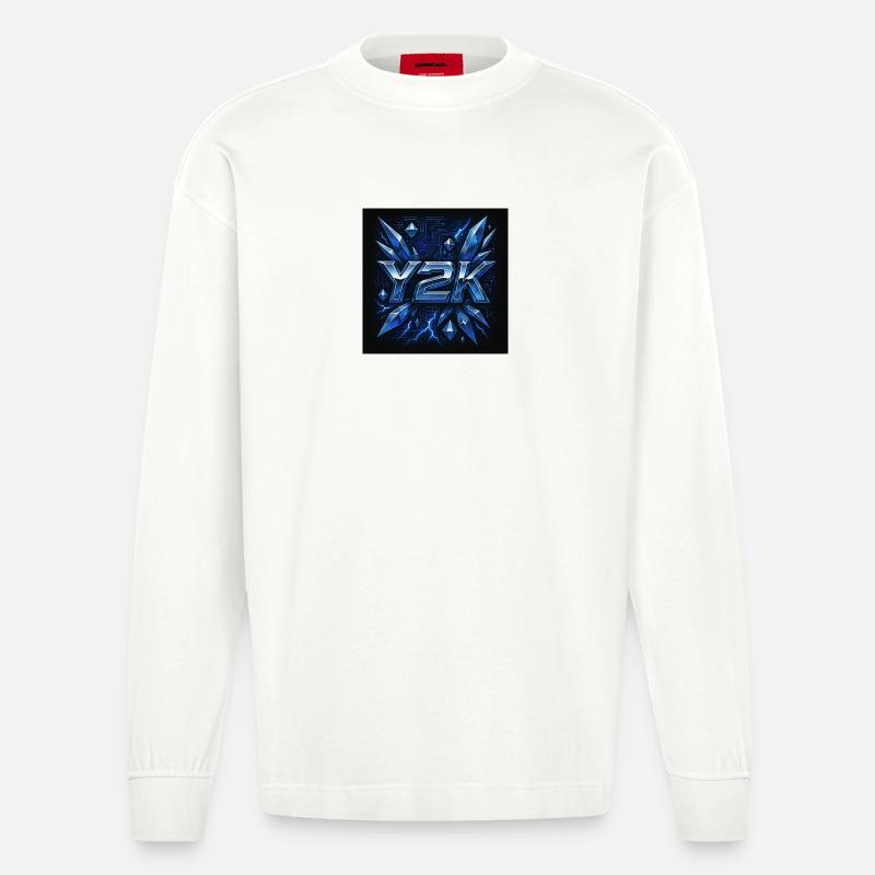 5fee855a407b1f65afcbbedfa957868e - Heavyweight Oversized Organic Langarmshirt Made in EU - OFF WHITE