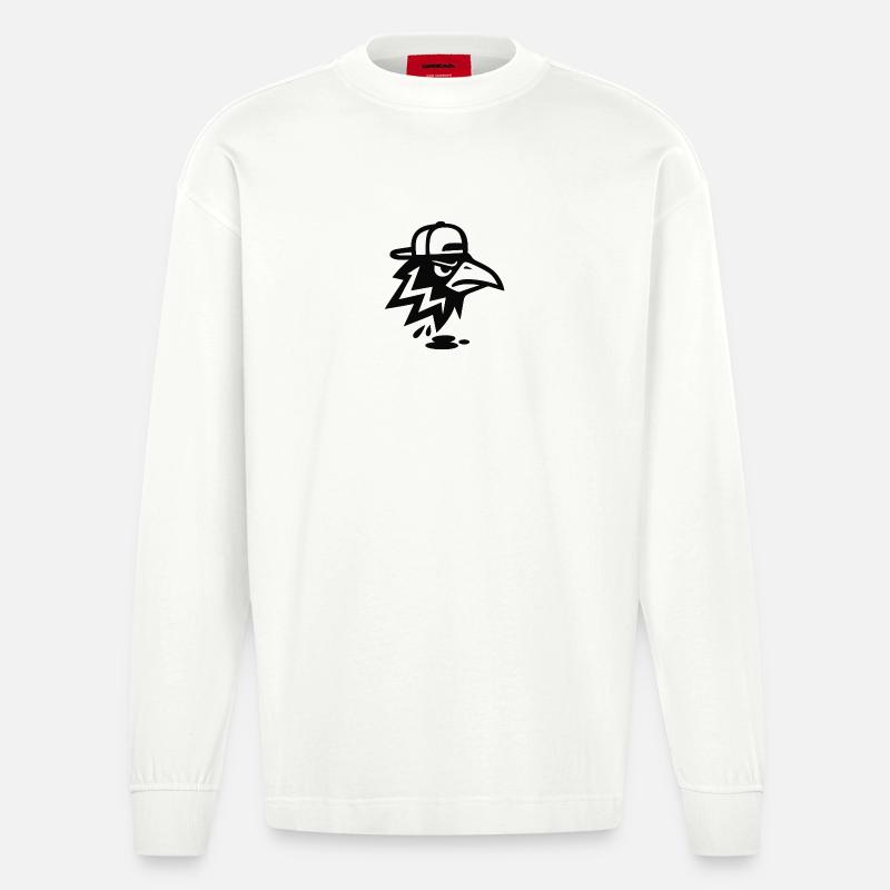 A9CF2DB2-6152-4C26-82F6-87A4A07A00F9 - Manches longues bio épais oversize fabriqué en UE - OFF WHITE