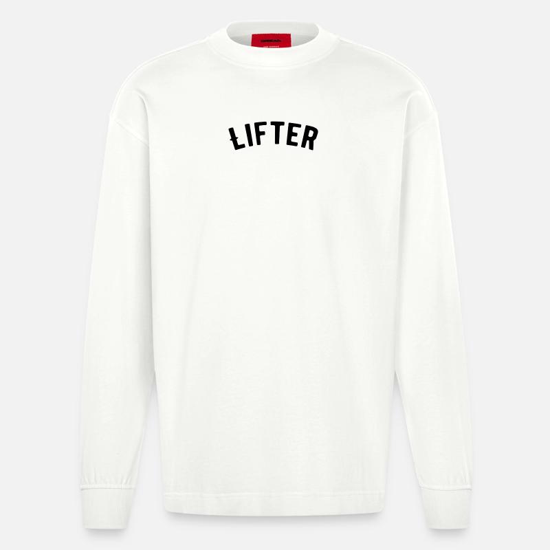 Tramper - Heavyweight Oversized Organic Langarmshirt Made in EU - OFF WHITE