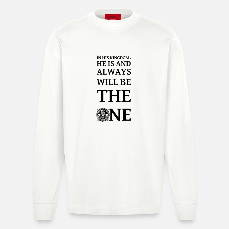 tlload - Heavyweight Oversized Organic Langarmshirt Made in EU - OFF WHITE