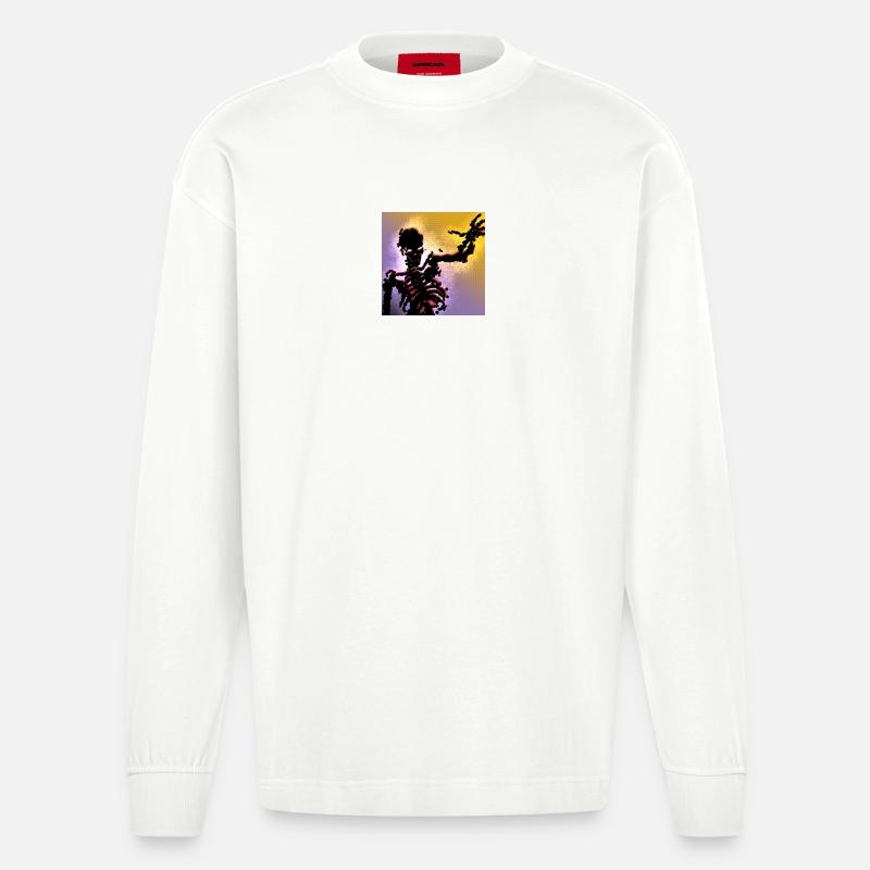 B860F391-D6D1-40B1-8AC8-BBFDE1584C1A - Heavyweight Oversized Organic Langarmshirt Made in EU - OFF WHITE