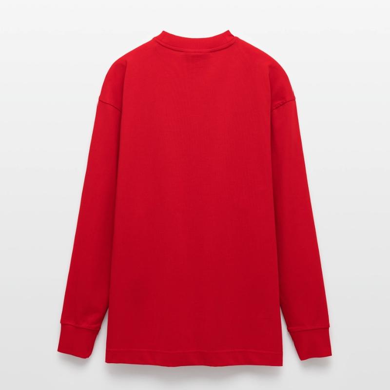 Machine Learning Engineer – Farbliche Typografie Heavyweight Oversized Organic Langarmshirt Made in EU