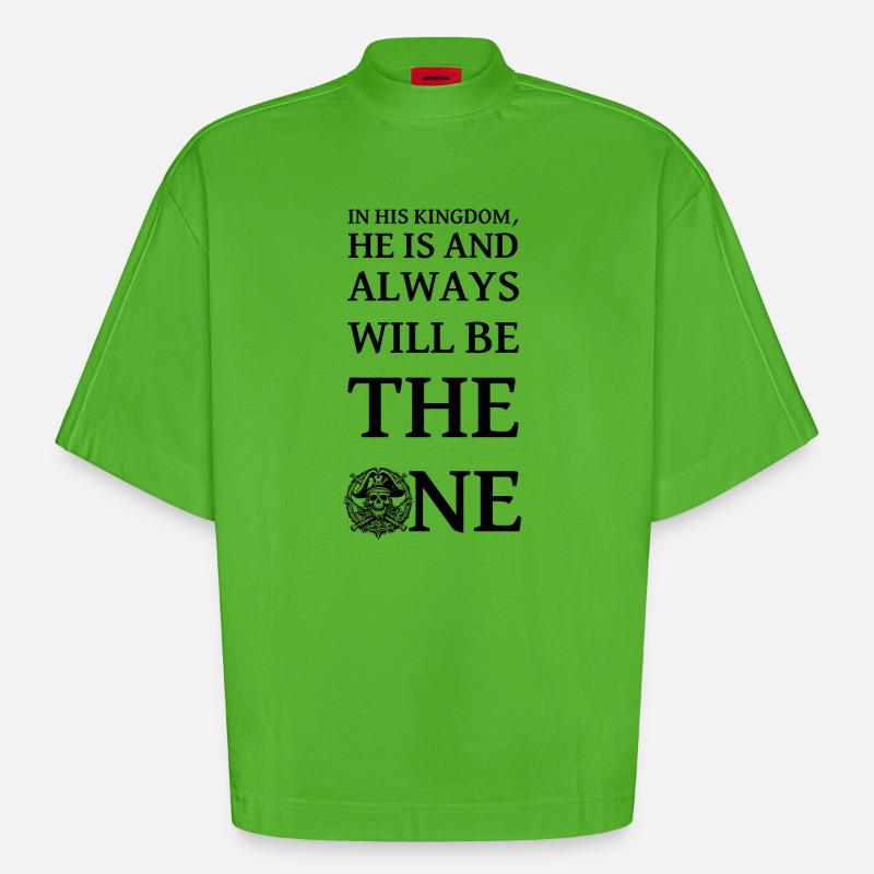 tlload - Heavyweight Oversized Organic Boxy T-Shirt Made in EU - Apple Neon