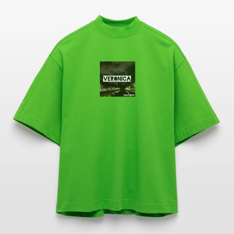 SINGLE VERONICA T-shirt bio épais oversize Boxy fabriqué en UE