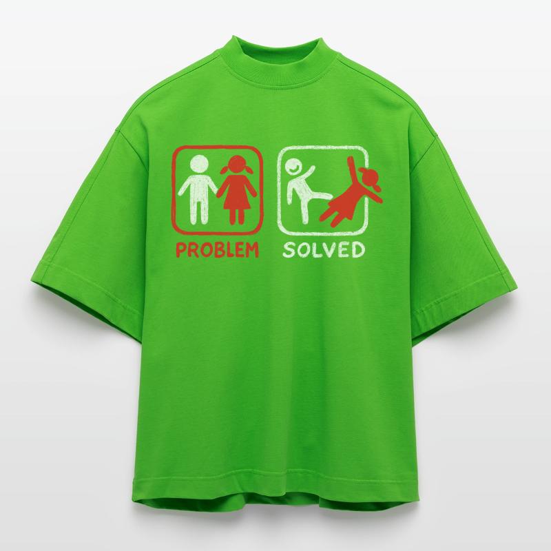 Problem Solved Heavyweight Oversized Organic Boxy T-Shirt Made in EU