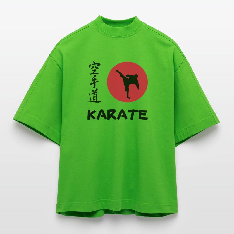 Karate Heavyweight Oversized Organic Boxy T-Shirt Made in EU