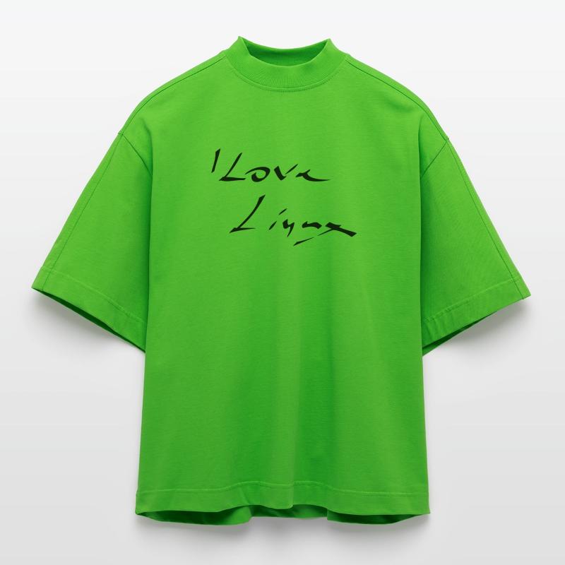 Linux, Software, programmieren Heavyweight Oversized Organic Boxy T-Shirt Made in EU