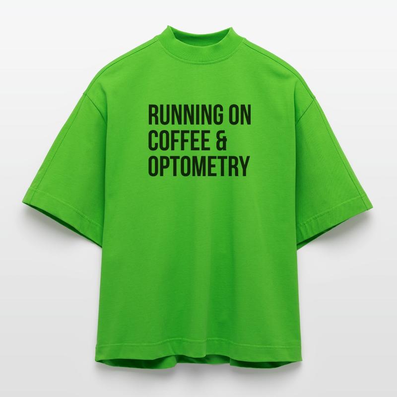 Optometry Heavyweight Oversized Organic Boxy T-Shirt Made in EU