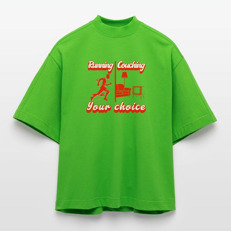 Running oder Couching? Du hast die Wahl Heavyweight Oversized Organic Boxy T-Shirt Made in EU