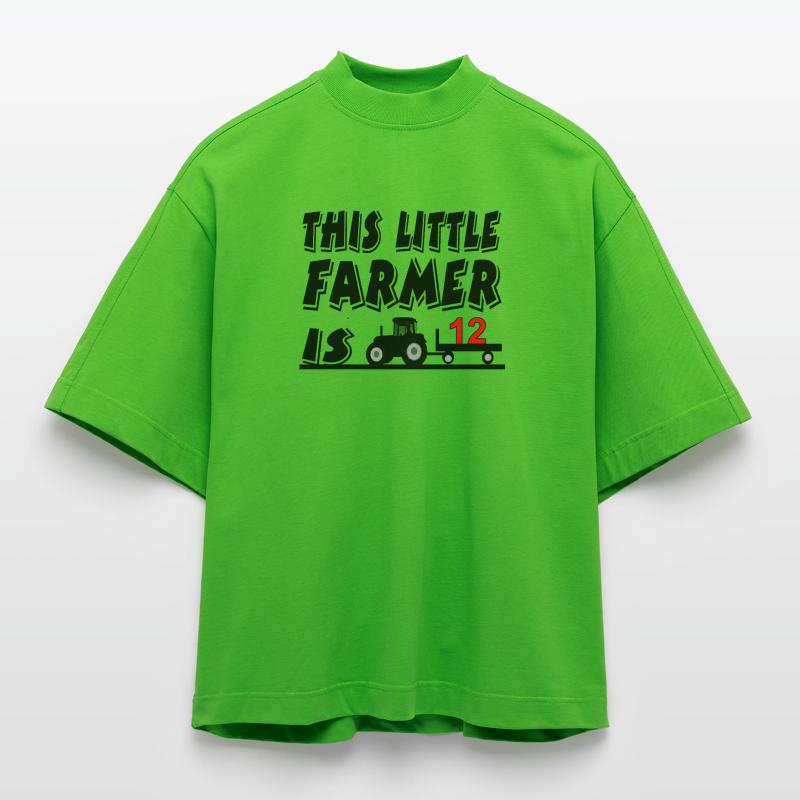 Bauer Heavyweight Oversized Organic Boxy T-Shirt Made in EU