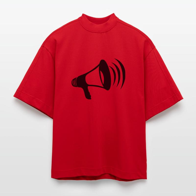 Megaphon Heavyweight Oversized Organic Boxy T-Shirt Made in EU