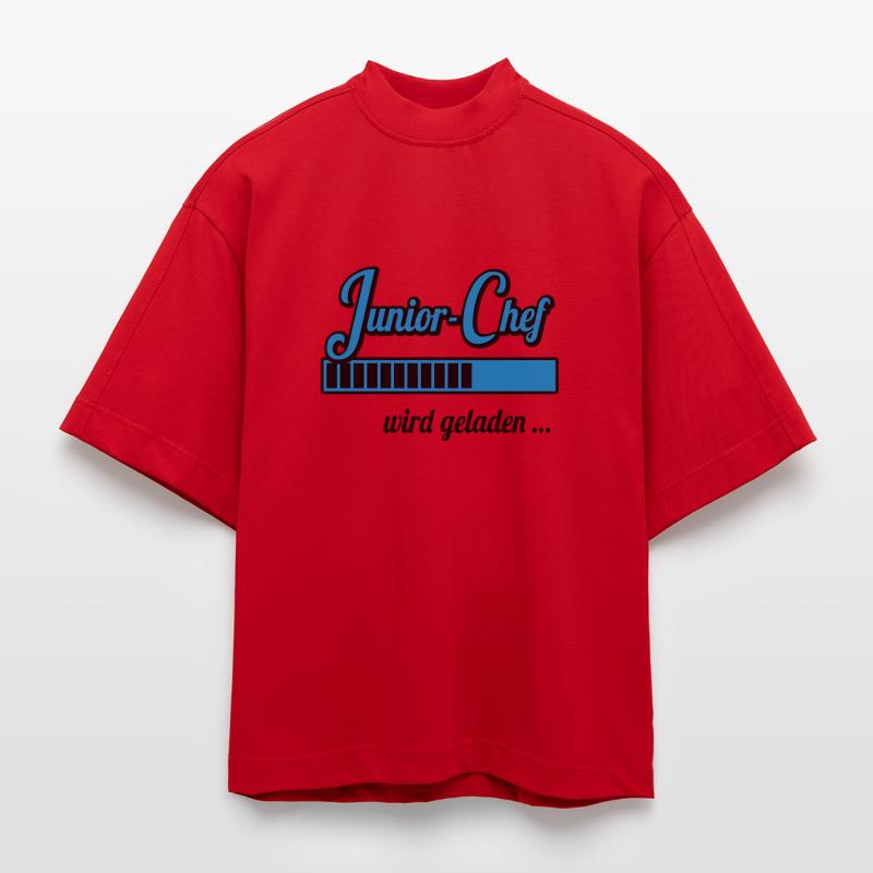 Junior chef Loading ... (pregnancy) Heavyweight Oversized Organic Boxy T-Shirt Made in EU