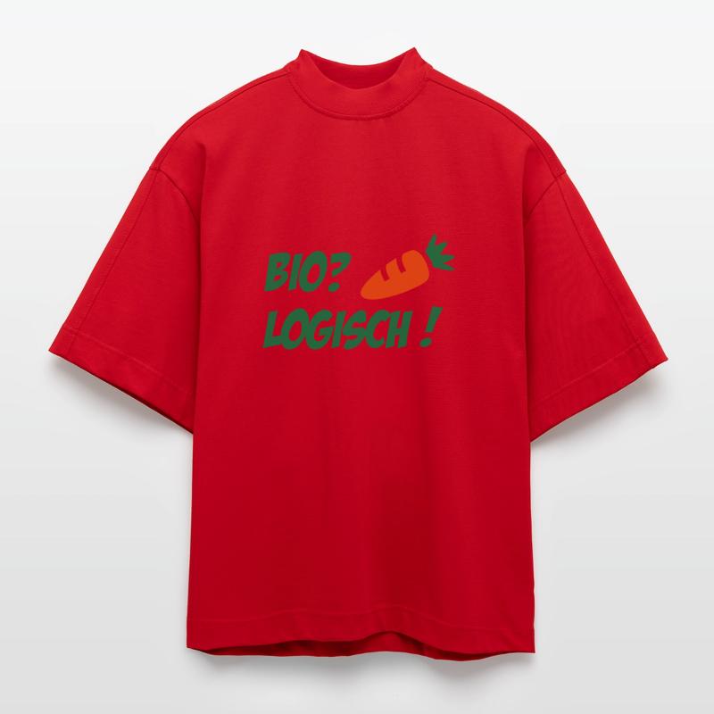 Biological Heavyweight Oversized Organic Boxy T-Shirt Made in EU