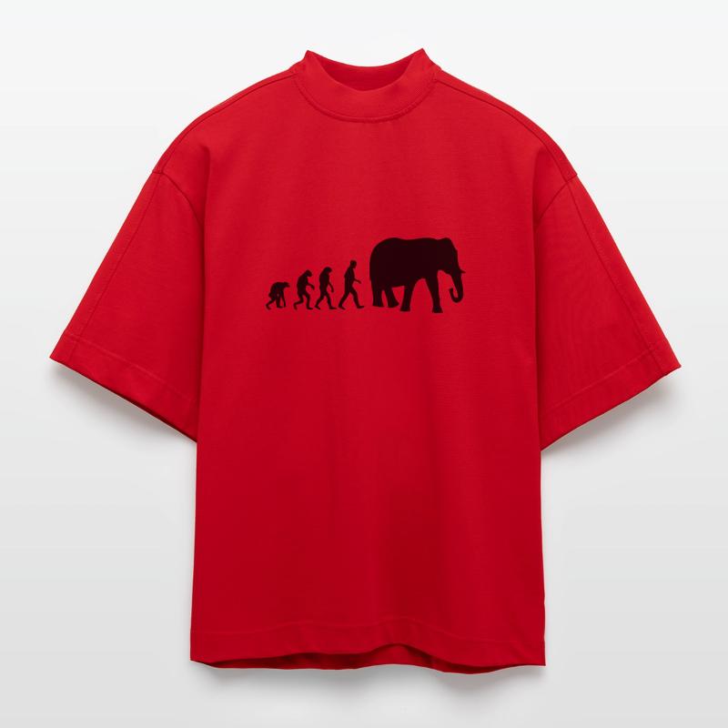 elefant evolution Heavyweight Oversized Organic Boxy T-Shirt Made in EU