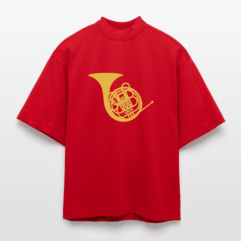 Horn Heavyweight Oversized Organic Boxy T-Shirt Made in EU