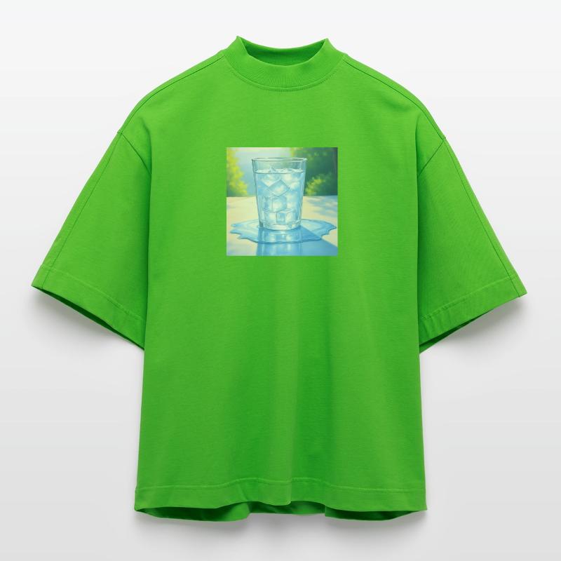 Ein Eis in der Sonne Heavyweight Oversized Organic Boxy T-Shirt Made in EU
