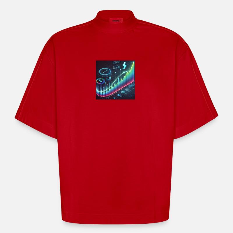 48A6AA78 433E 4F9F A87B 92A13CAA8902 - Heavyweight Oversized Organic Boxy T-Shirt Made in EU - Rot