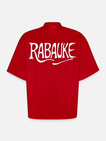 Loubard - T-shirt bio épais oversize Boxy fabriqué en UE - rouge