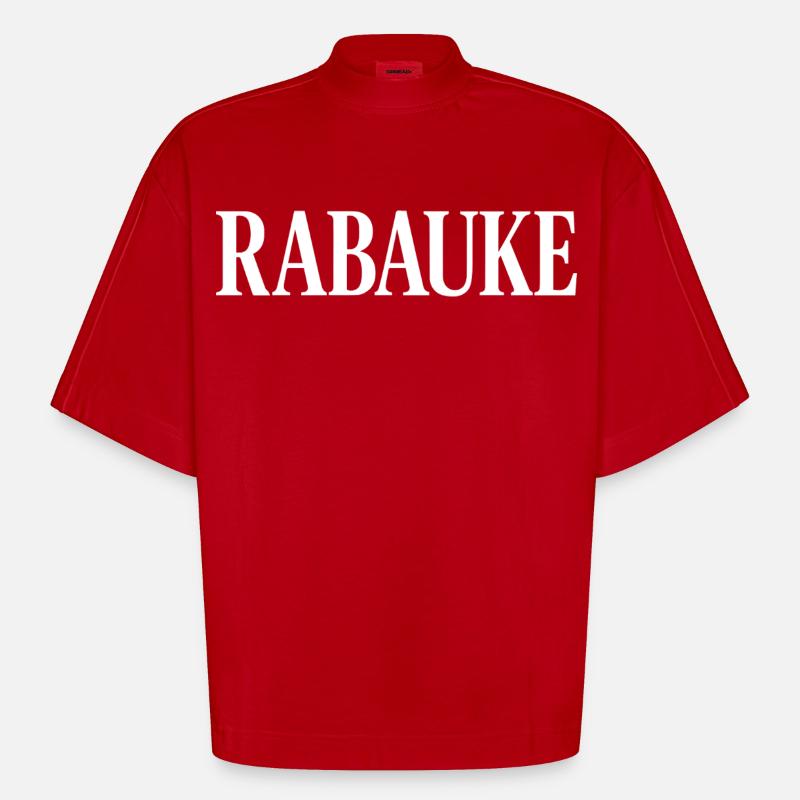 Yob - Heavyweight Oversized Organic Boxy T-Shirt Made in EU - red