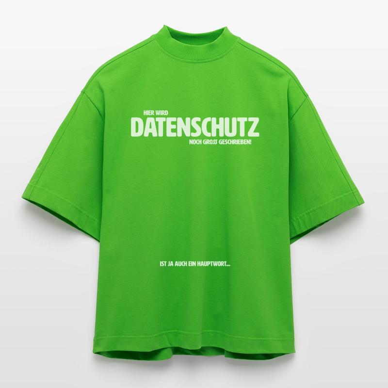 Hier wird Datenschutz noch groß geschrieben DSB Heavyweight Oversized Organic Boxy T-Shirt Made in EU