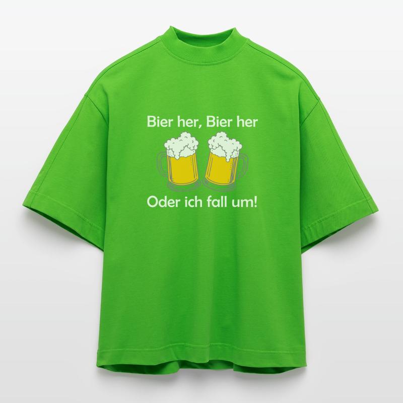 Bees here, Bees here - oder ich fall um! Heavyweight Oversized Organic Boxy T-Shirt Made in EU