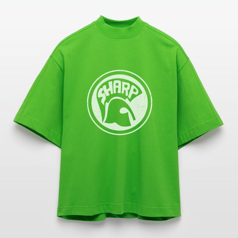 S.H.A.R.P - SHARP Heavyweight Oversized Organic Boxy T-Shirt Made in EU