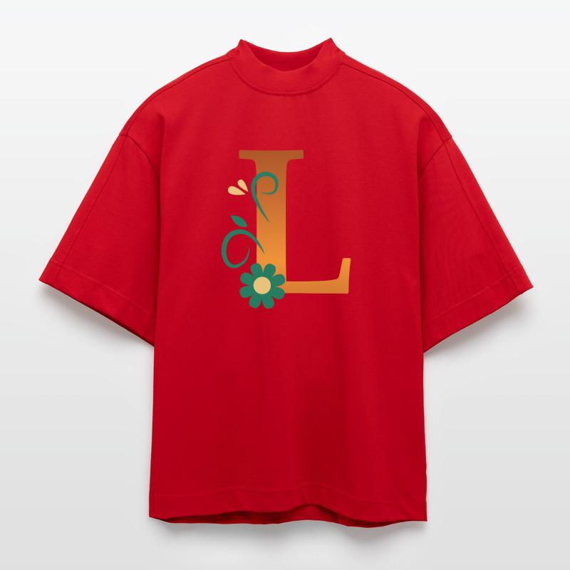 L Heavyweight Oversized Organic Boxy T-Shirt Made in EU