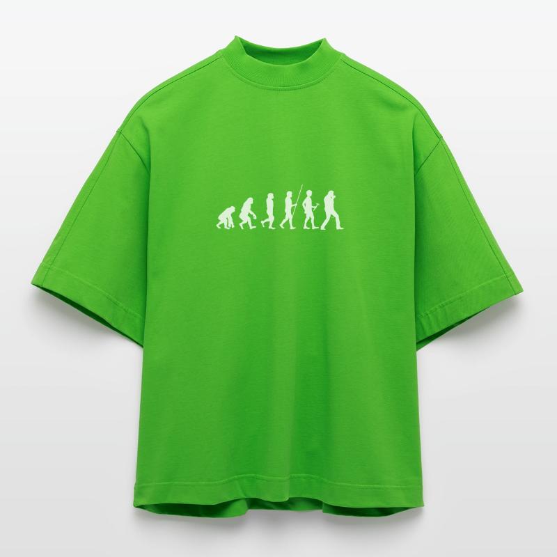Harmonica - Harmonica - Evolution T-shirt bio épais oversize Boxy fabriqué en UE