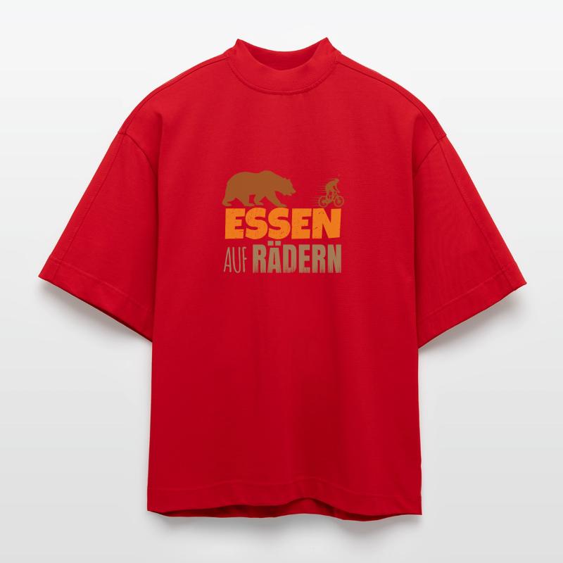 Essen auf Rädern Heavyweight Oversized Organic Boxy T-Shirt Made in EU
