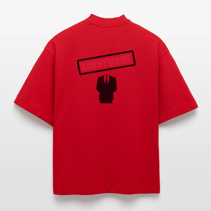 Anonymous Heavyweight Oversized Organic Boxy T-Shirt Made in EU