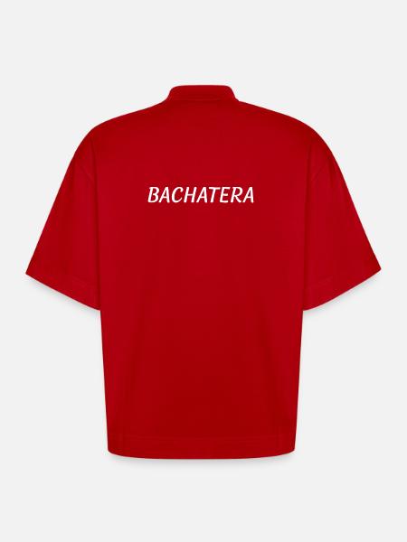 Bachatera - Heavyweight Oversized Organic Boxy T-Shirt Made in EU - Rot