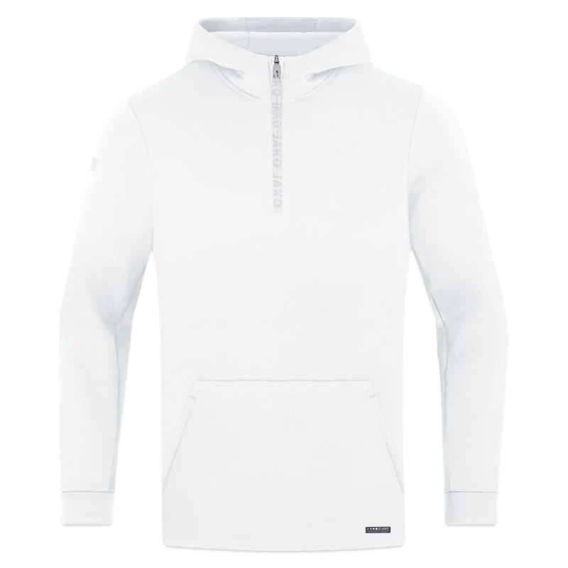 Switzerland-mærke på en jako pro casual zip hoodie