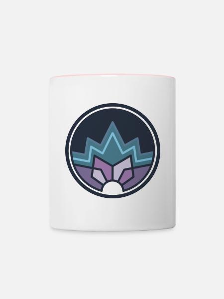 Ein Teil der Bewegung! - Tasse zweifarbig - Weiß/Pink
