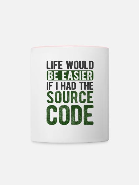 Software Ingenieur Informatiker Programmierer - Tasse zweifarbig - Weiß/Pink