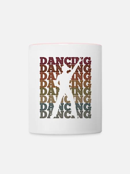 Breakdancing Tanzen für Tänzer - Tasse zweifarbig - Weiß/Pink