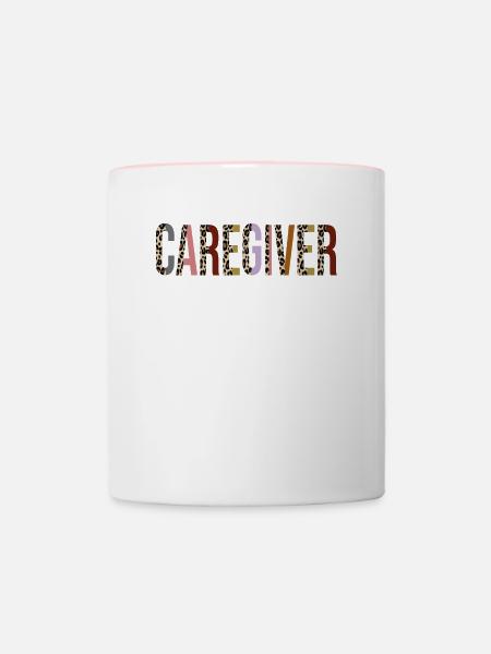 Bezugsperson - Tasse zweifarbig - Weiß/Pink
