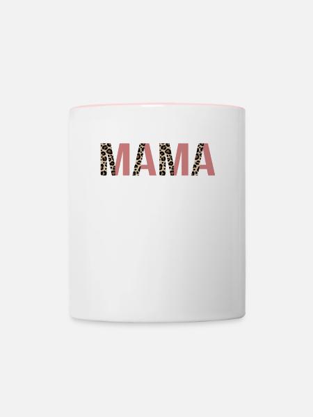 Mamma - Tasse zweifarbig - Weiß/Pink
