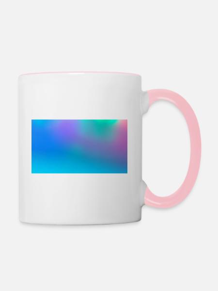 Ocean - Tasse zweifarbig - Weiß/Pink